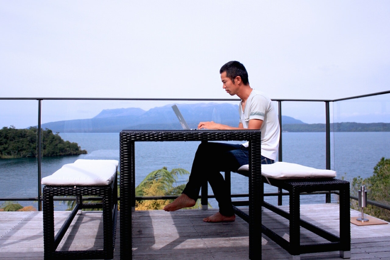 森の生活者のぼくが「表現活動」を行う基地