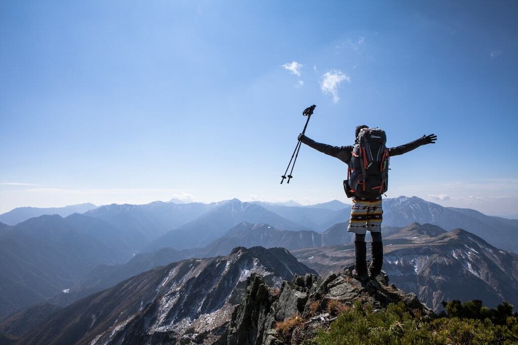 空と大地の間に生かされ、歩を前へ。【１週間テント泊ソロ縦走｜後編】